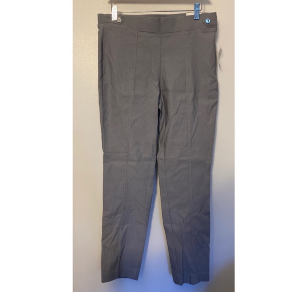 Anne Klein Slim Ankle Pants Spring Cloud Grey Size 8​